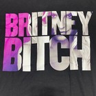 Official Britney Spears Britney Bitch Las Vegas Tour T Shirt Adult Small Black