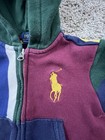 Polo Ralph Lauren Full Zip Sweater Big Pony Embroidery Size 2t Kids