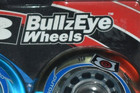 Bullzeye Indoor  Clear Hockey Skate Wheels Set Of 4  New Sealed