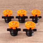 1 5pcs 360   Rotating Sprinkler 1 2  Male Thread Garden Irrigation Nozzle