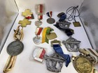 Lot Of 1970s German Volksmarch Medals Zeppelin Olympia   Booklets