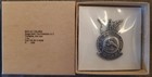Usaf Fire Protection Metal Badge New Unused In Original Box 1984 Air Force Mini