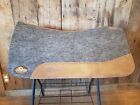 Southwestern 100  Wool Western Pad Gray 31  1  Thick