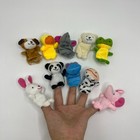 10 Pcs Finger Puppets Set Mini Stuffed Animals Finger Puppet For Storytelling