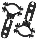 Light Bar Mounting Brackets  Aluminum Auxiliary Tube Clamps For Black