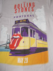 The Rolling Stones Original 2015 Lisbon Portugal Used  s  Womens T-shirt In Vgt