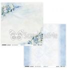 Scrapbooking Double Sided Paper Set 12 X 12  Cardstock  Scrapandme  Blue Roses 