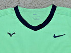 Rafael Nadal Nike Rafa Court Adv Dri Fit 2021 French Open Tennis Shirt Size Xl