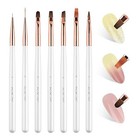  Nail Art Brushes Set Nail Art Design Pen Painting Tools With Nail Extension 