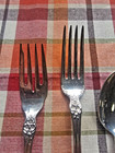 Gorham Buttercup Sterling Silver 4 Piece Setting  Knife  Fork  Salad Fork  Spoon