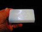 Early White Milk Glass Magnolia Balm Bottle Flared Lip 1860 s Era Variant Vtg