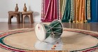 Handmade Wooden   Leather Classical Indian Folk Dumroo Damroo Damaru Hand Drum 