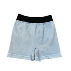 Nwt Free People Movement Ribbed Prajna Bike Shorts  Washed Light Blue M l Biker
