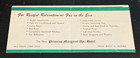 The New Princess Margaret Apartment Hotel Miami Beach Florida Foldout Brochure