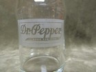 Vintage 1940 s Dr Pepper Soda Clear Glass Good For Life Silk Screen Logo