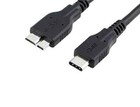 3 3ft Usb 3 1 Type-c To 3 0 Cable Type-c To Micro-b Usb Data Sync Cable Black
