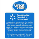 Great Value Instant Nonfat Dry Milk  25 6 Oz Bag  Makes 8 Quarts  32 Servings