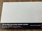 2005 Dodge Grand Caravan Car  Advertising Postcard Shimmering Holograph