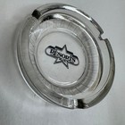 Resorts International Casino Hotel Atlantic City Vintage Glass Ashtray Clear