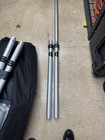 Pipe And Drape Drape Kings Telescoping Upright Pole 3  - 5  Two Part For 2  Base