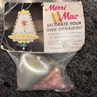 Merri Mac Pastel Florabell Sequin Beaded Pin Bell Vtg Christmas Ornament Kit Diy