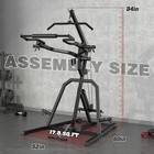 Leverage Gym Power Rack Squat Rack Lever Gym With Lat Low Row Home Gym System