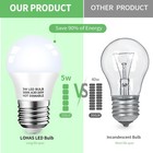 2 Pack Refrigerator Light Bulb Led 40w Waterproof Frigidaire Freezer Switch  New