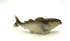 Vintage Celluloid Figural Fish Sewing Tape Measure Souvenir Southampton L i  N y