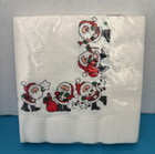 Vintage Hallmark Napkins Santa Claus Paper Beverage Appetizer Sealed 16 Count 5 