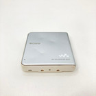 Sony Mz-e630 Silver Portable Md Walkman Player With Remote Control And Cradle