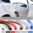 5m U-type Car Door Edge Guard Protector     Rubber Trim Scratch Protection Molding