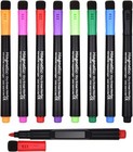 Upgraded  8 Pack Magnetic Dry Erase Markers  Low Odor White Board Markers Whi   