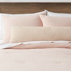 Lumbar Boucle Color Blocked Decorative Throw Pillow Khaki - Threshold