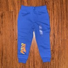 Polo Ralph Lauren Jogger Pants Kids 4 Blue Fleece Logo Ankle Sweatpants