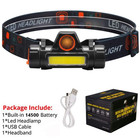 Usb Rechargeable Waterproof Led Headlamp Headlight Head Light Flashlight Lot