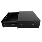 19 Inch Rack Mount Dj Locking Lockable Deep Drawer With Key 3u