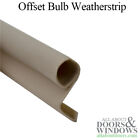 Bulb Weatherstrip   250 Offset Leg  Casement   Double Hung Windows - Beige