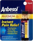 Anbesol Benzocaine 20  Oral Anesthetic Instant Fast Pain Relief 0 41 Oz 6 Pack