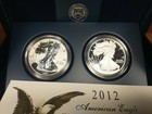 2012 U s  Mint American Eagle Proof And Reverse Proof 2 Coin Set San Francisco