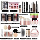 All In One Makeup Kit  Travel Gift Set  Multicolor 