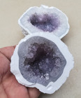 Large Amethyst Crystal Geode Cluster Cathedral Handmade Crystal Home Officedecor