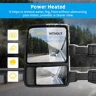 Driver Side Power Heated Tow Mirror For 2008-2016 Ford F250 F350 F450 Super Duty