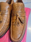 Vintage Freeman Leather Upper Tassel Men s Loafers Shoes   Size 10 M