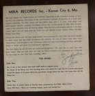 Rare 1960 s The Surf Riders On Mira Record Autographed Kanas City Surfing