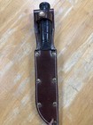 World War Two Vietnam Style Leather Sheath For Us Navy Mark 2 Mk 2 Or Ka-bar    