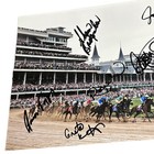 Churchill Downs Signed Photo X6 Horse Jockeys  Napravnik  Kuntzweilder  Vazquez 