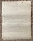 Original  Wwi Us Marine Corps 4th Brigade 2nd Division Cover Letter For Citation