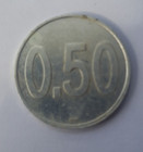 Panama Token La Salle School Good For 50c In A Familiy Fair 1980 Aluminium