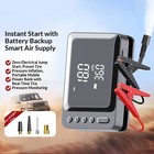 Car Jump Starter With Air Compressor 99800mah Battery Jumper Charger Booster Asa