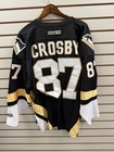 Ccm Sidney Crosby  87 Pittsburgh Penguins Nhl Hockey Jersey Adult L Nwt